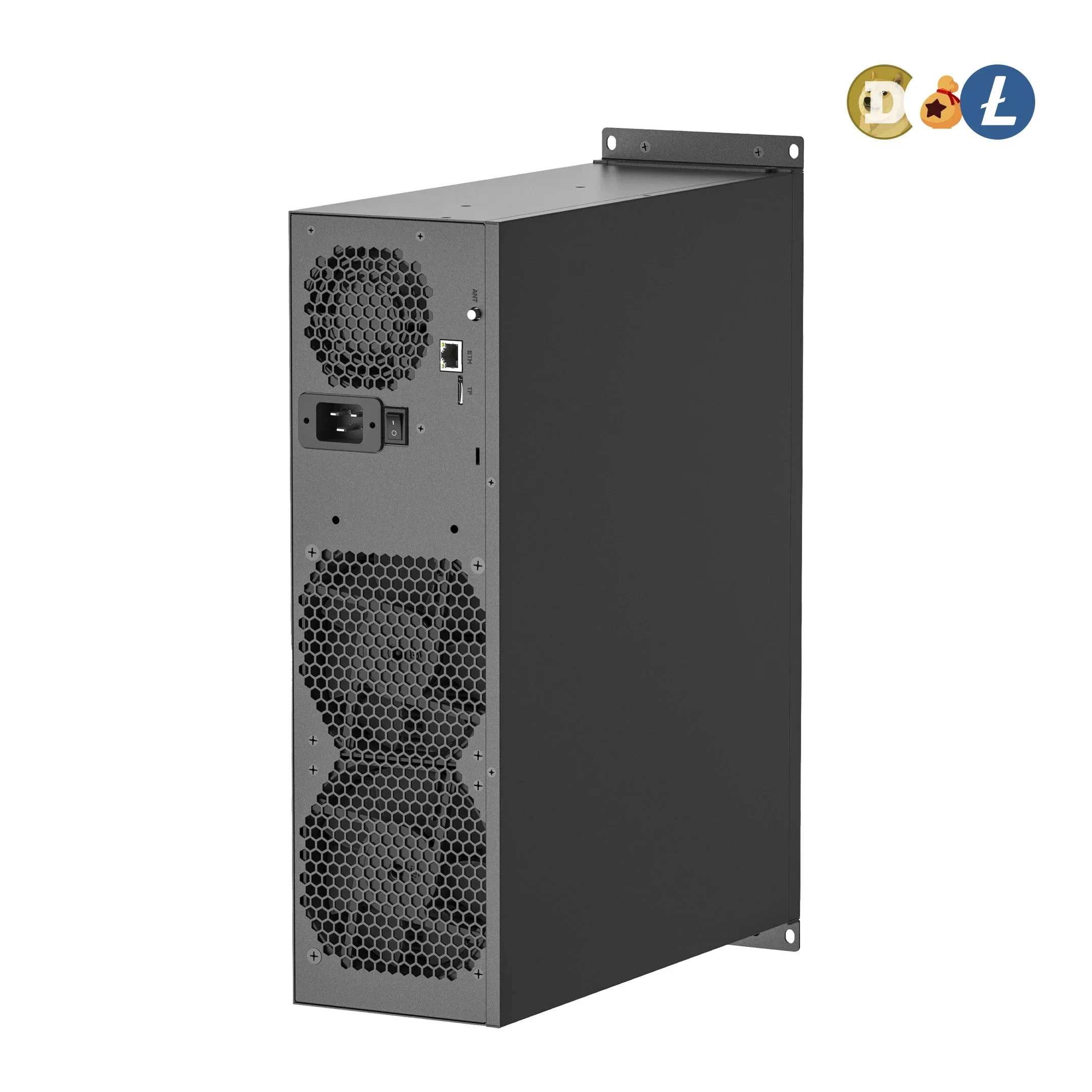 Goldshell E-DG1M PSU 포함 LTC & DOGE 코인 채굴기, 3.4GH/S, 1800W