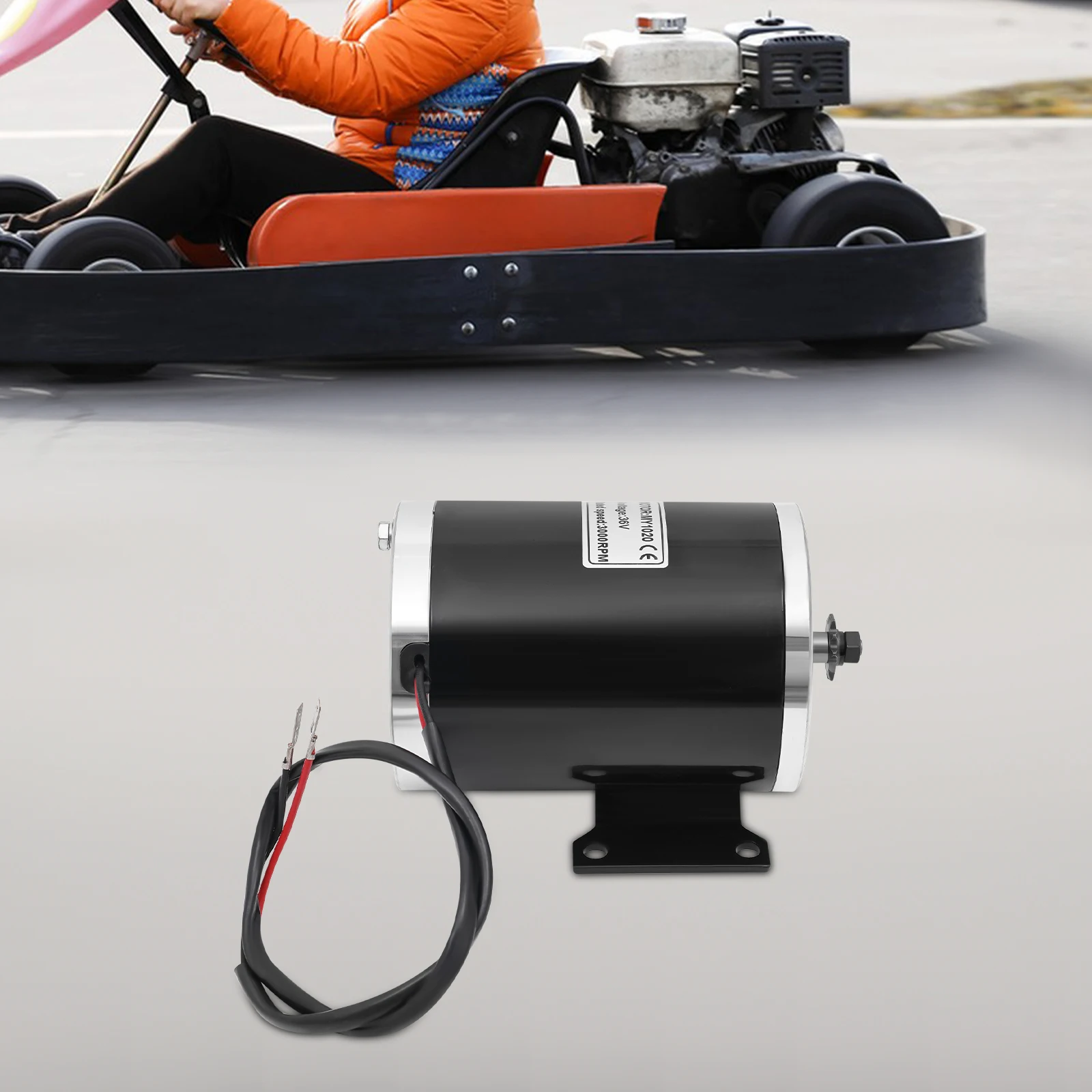 1000 واط نحى موتور تيار مباشر 3000 دورة في الدقيقة دراجة كهربائية موتور عدة سكوتر كهربائي المحرك مناسبة ل 4-عجلات الذهاب عربات والدراجات البخارية