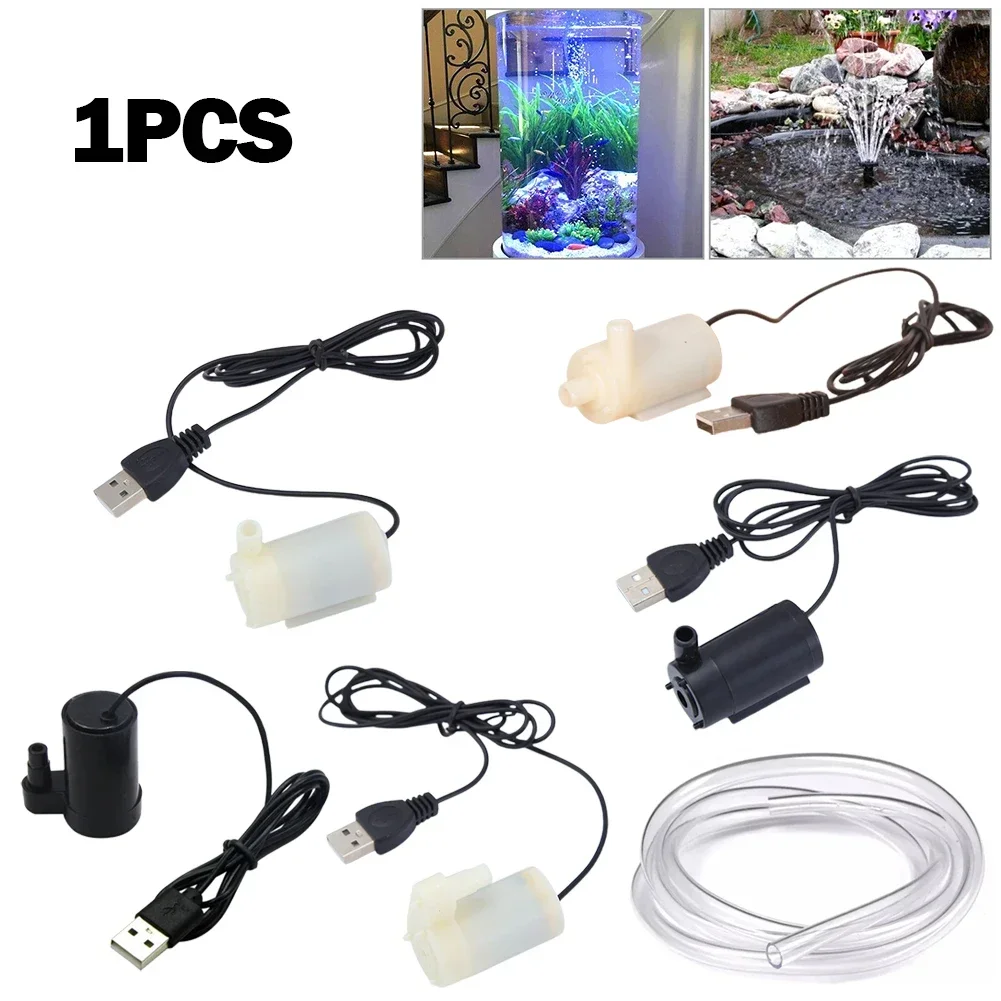 USB Water Pump Mini USB Cutterbar 0 ~ 60 Degree Celsius Air Compressor Corrosion-Resistant USB Submersible Pum
