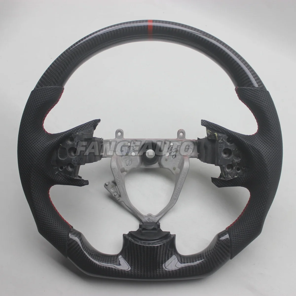 

Replacement D Shape Real Carbon Fiber Steering Wheel for Mitsubishi Lancer 2007-2017
