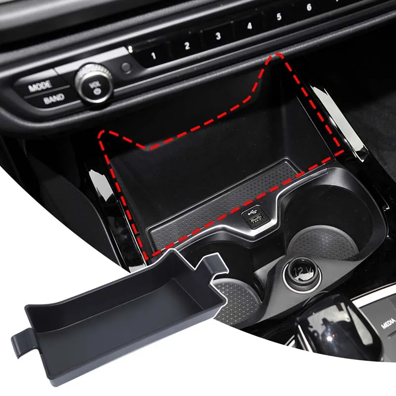

Center Console Hanging Storage Box Tray For BMW 2 Series F44 2020-24 Gear shift Storage Hanging Organizer Phone box Accessories