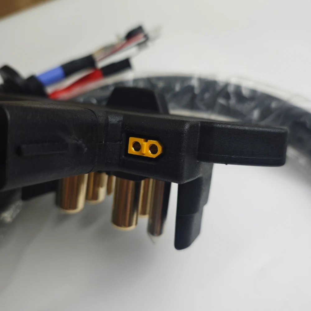 D12500iE مولد كابل شحن ل DJI T70 T70P T100 الزراعية الطائرة بدون طيار Agras حماية ملحقات الطائرات بدون طيار 2 متر #1