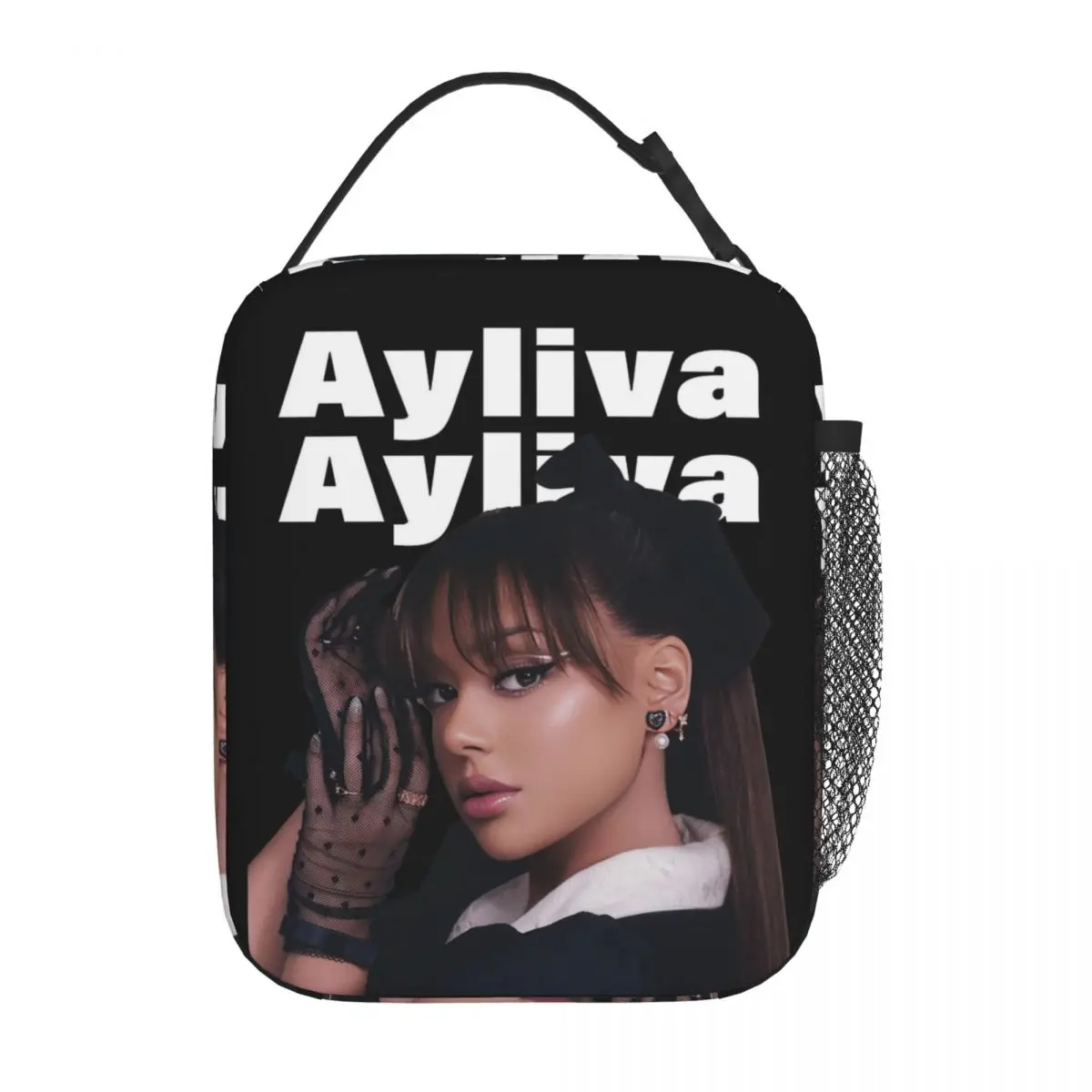 

Ayliva Singer Insulated Lunch Bags Thermal Bag Meal Container Music Portable Lunch Box Tote Girl Boy Office Outdoor