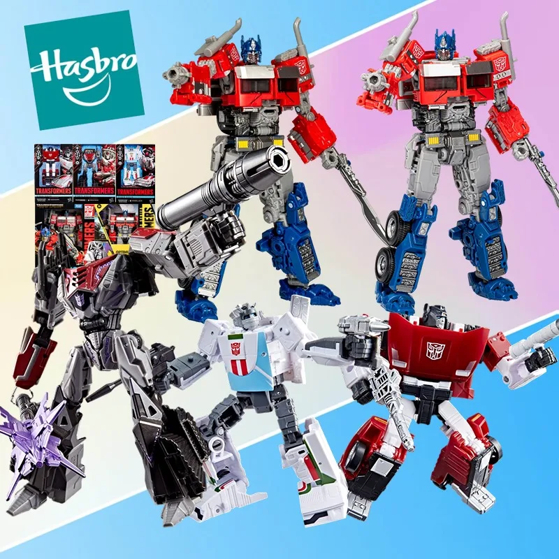 

Hasbro Original Transformers Series Optimus Prime\Megatron\jack Action Figure Model Toys Movable Model Ornaments Gifts Fo Boys