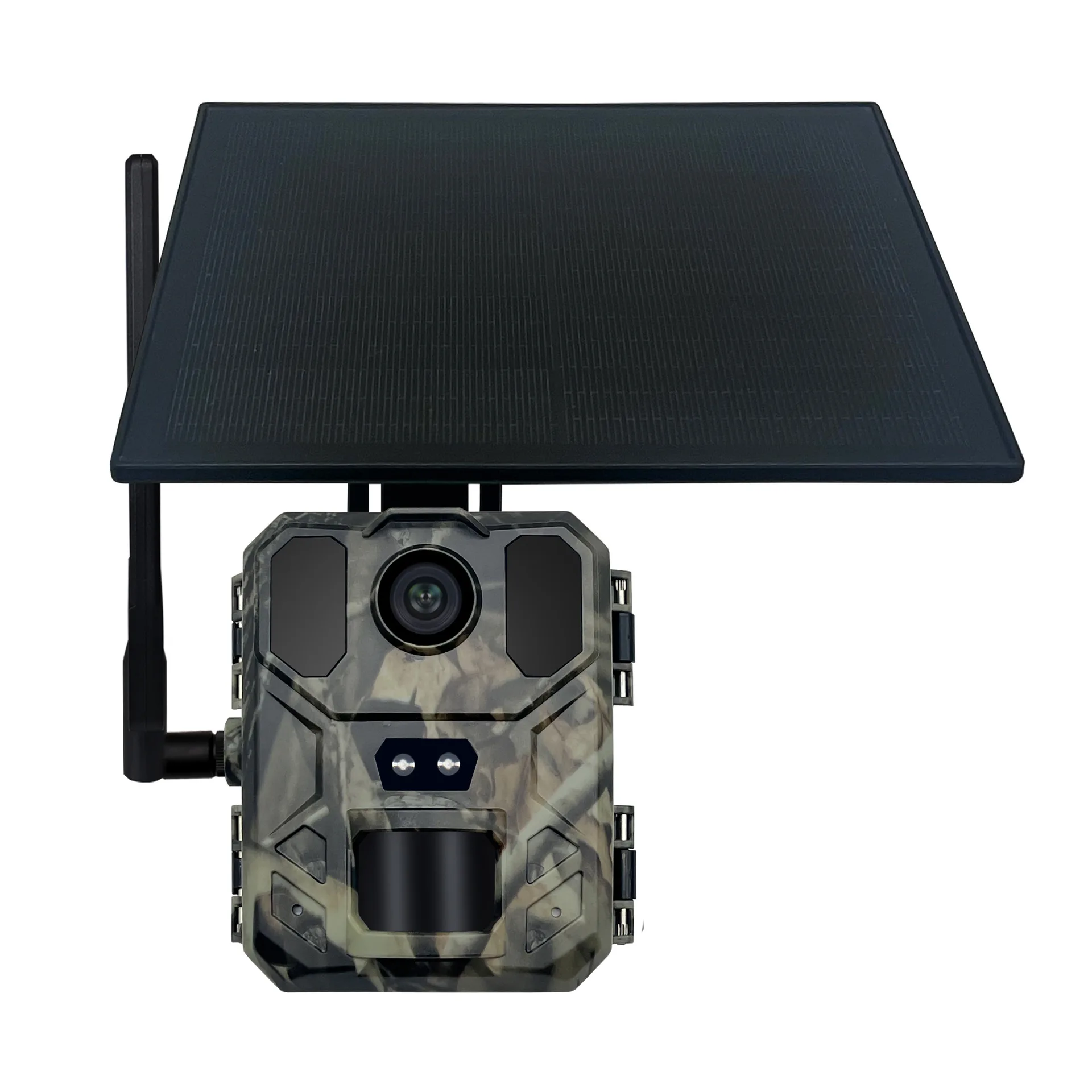 Mini900Pro Outdoor Hunting Camera, 2K, 4G, APP Remote Control to View Photos and Videos, With Solar Panel, No Lithium Battery