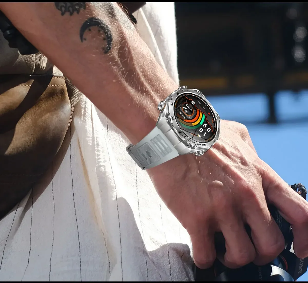 2026 Neue VWAR Ultimate Rugged Smartwatch IP68 Wasserdicht 1000 mAh Akku 24-Stunden-Gesundheitsüberwachung 100+ Sportmodi Smartwatches – Detail 29