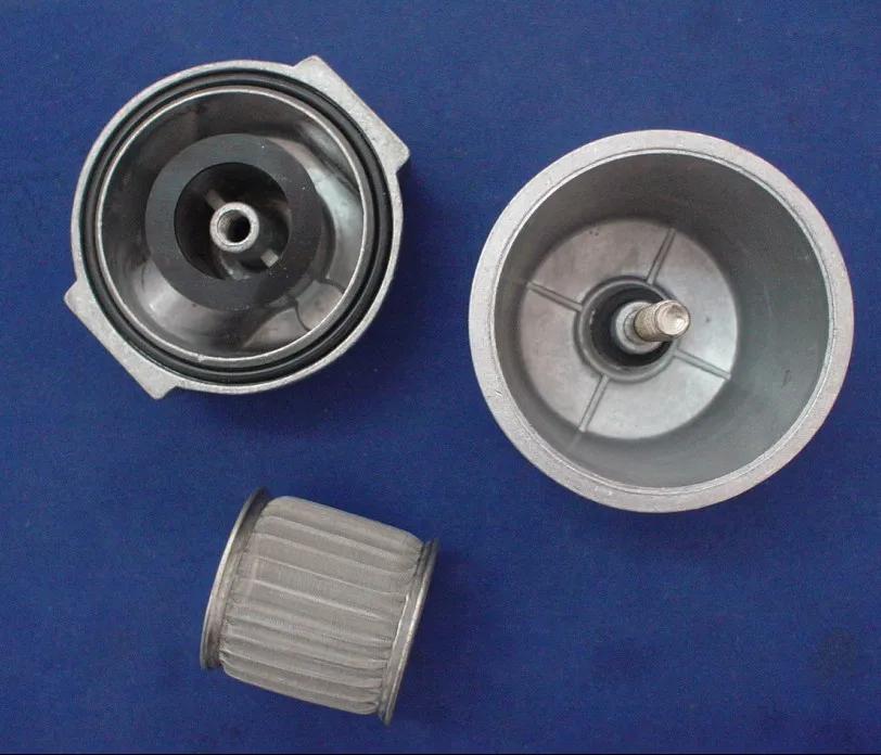 

Oil filter for oil burner Aluminum Cup 1/4" 3/8" Small Diesel Fuel Filter for Boiler oil strainer filter 25L/H