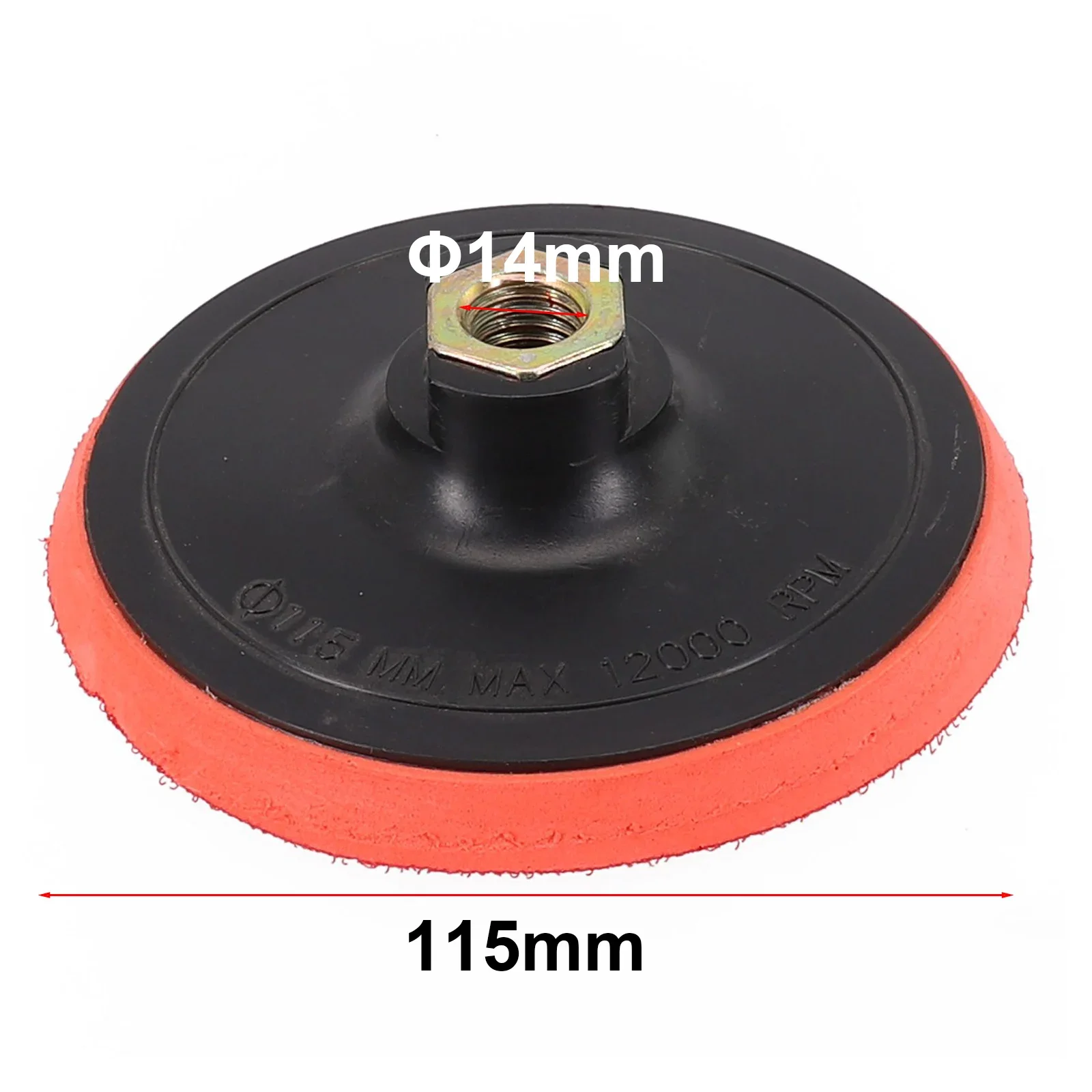 

1pc 4.5/5Inch 125mm M14 Sanding Pad Thread Adhesive Polishing Pad For Angle Grinder Polisher Tools Polishing Pad
