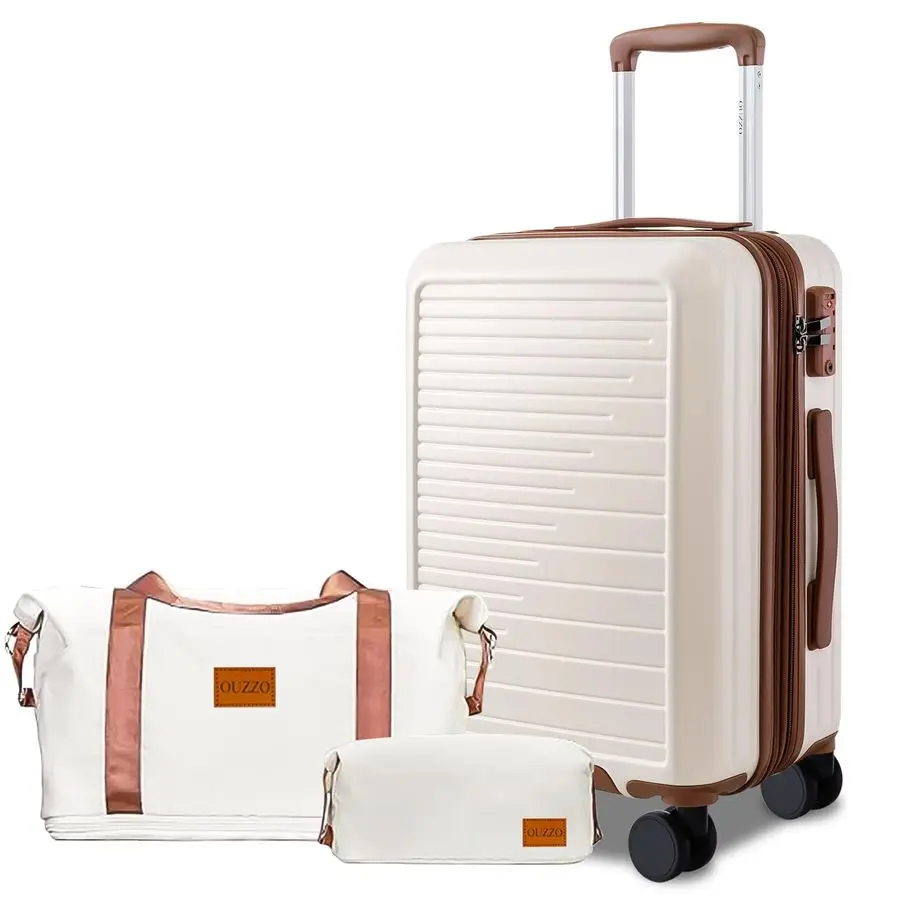 

Inch Carry On Luggage, 22x14x9 Airline Approved,PC Hardshell Expandable Suitcases with Spinner Wheels, TSA Lock, Lightweight Tra