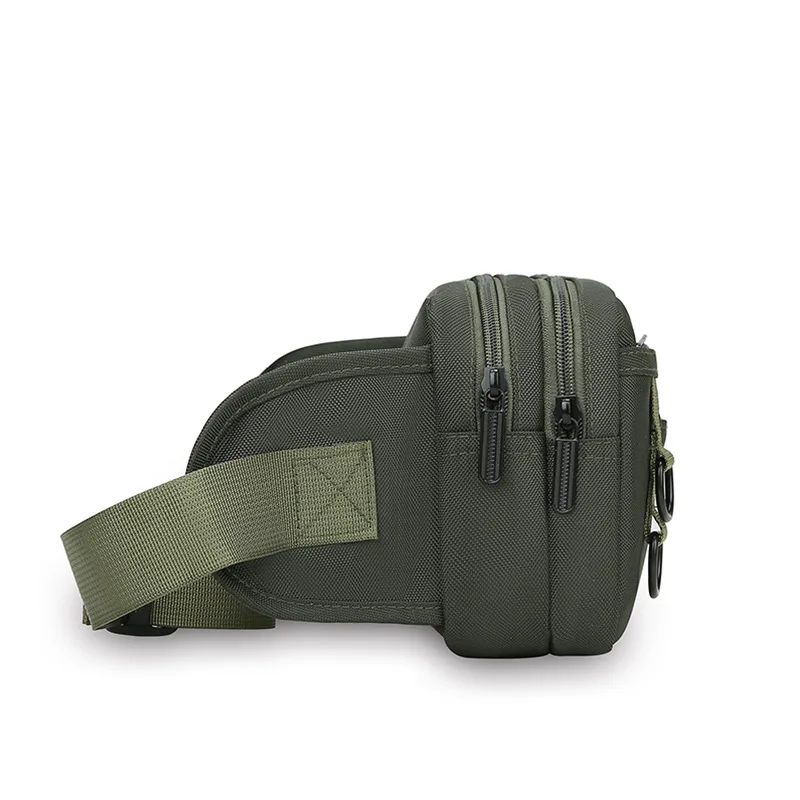 Tas Pinggang Oxford Tahan Air, Tas Sabuk Kapasitas Besar yang Dapat Disesuaikan untuk Perjalanan Luar Ruangan & Penggunaan Selempang Kapasitas Besar Tahan Air