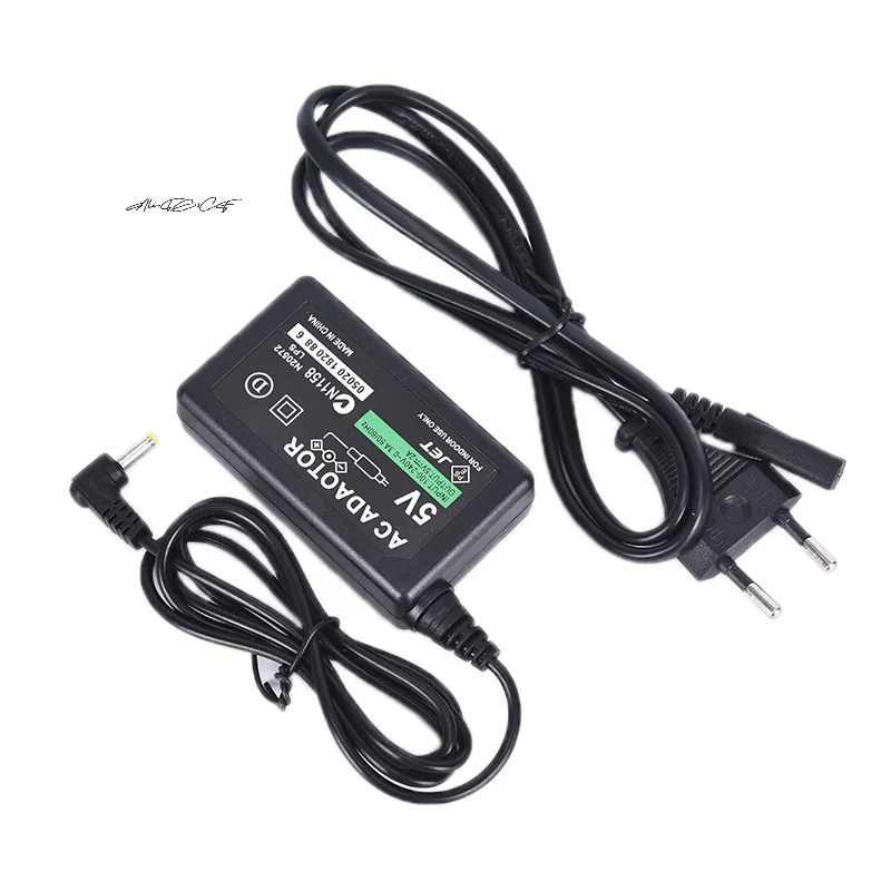 Alimentatore adattatore per caricabatterie CA portatile per PSP 1000 2000 3000 - Batteria ricaricabile per auto, viaggio a casa, compatibile con Sony PSP