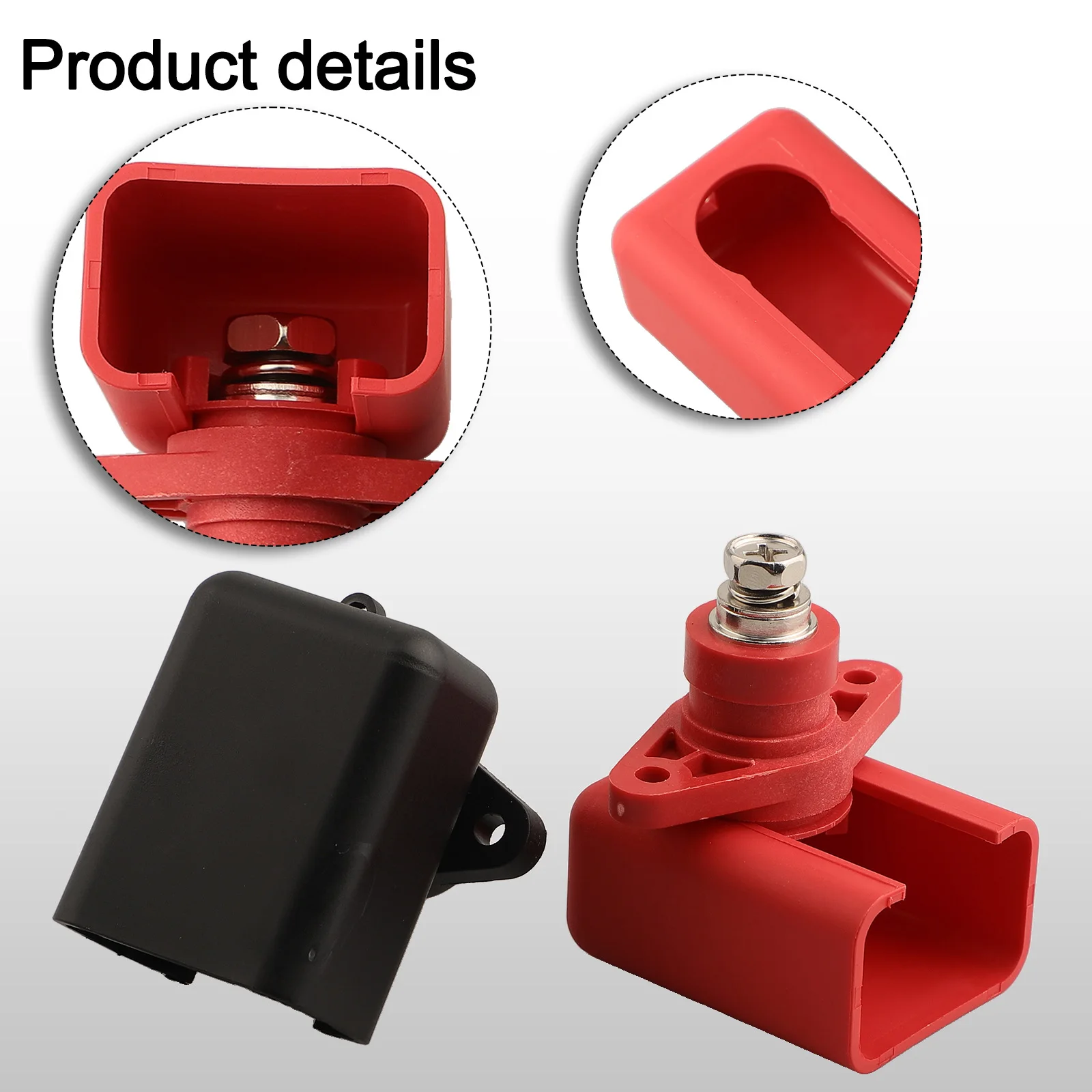 

300A Battery Connector Energy Storage Terminal Battery Connection Pure Copper Construction Flame Retardant Housing