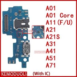 Usb Dock Charger Port for Samsung Galaxy A01 Core A11 A21 A21S A31 A41 A51 A71 4G 5G Charging Board Module