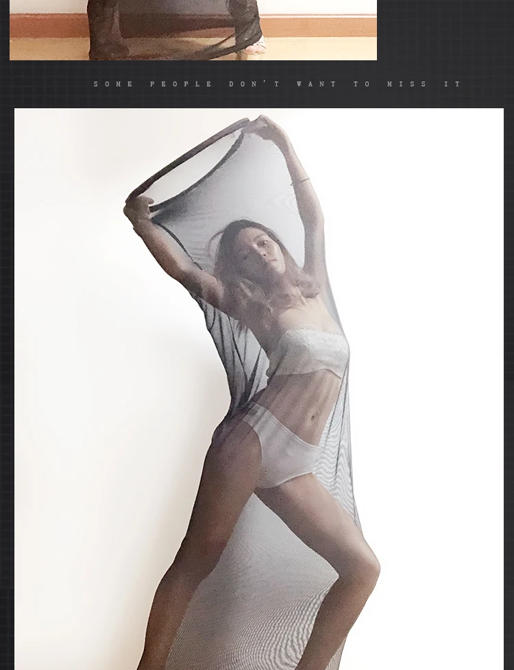 Nowy ! Klub nocny DS Dance Team Tajemnicza czarna klatka z gazy Gogo Performance Prop For Stage Tool For GoGo Dance Prop