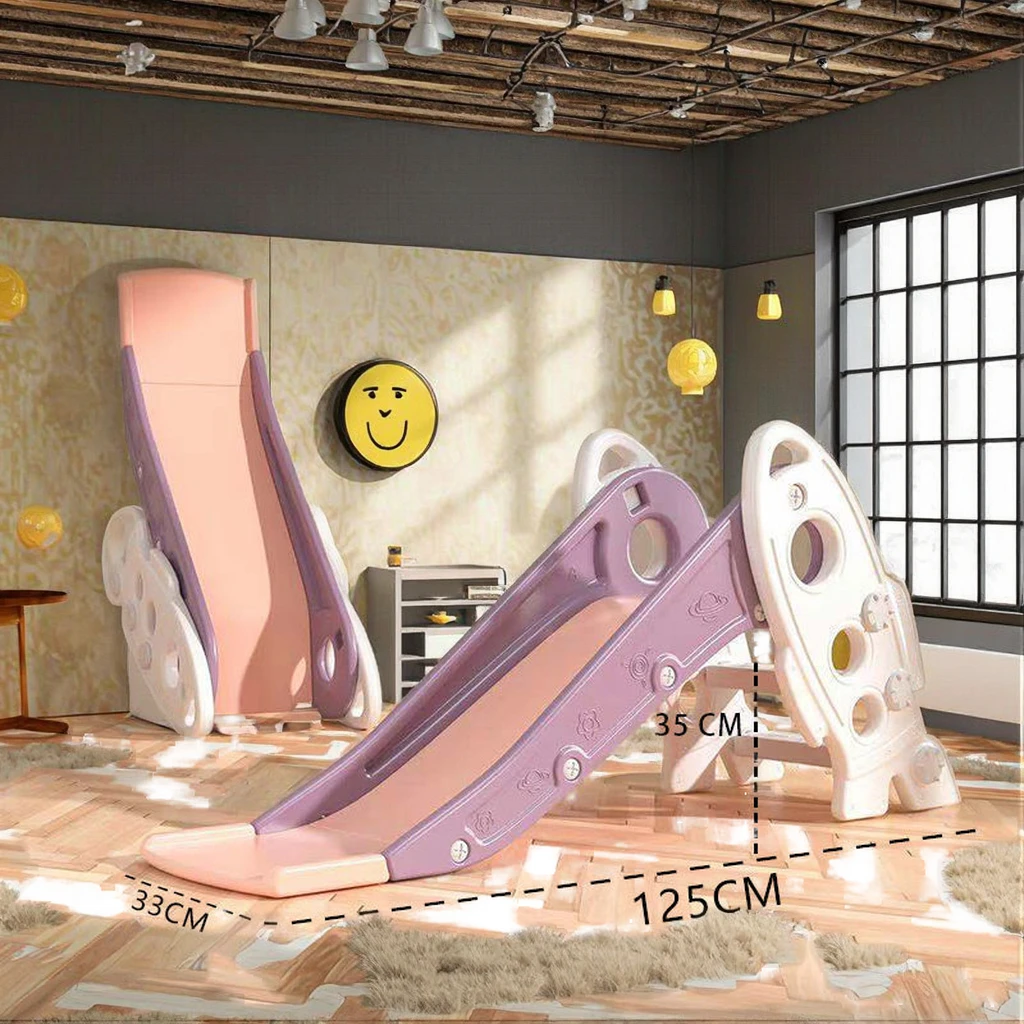 

Cheap Easy-Fold Indoor Playground for Toddlers Small Plastic Slide