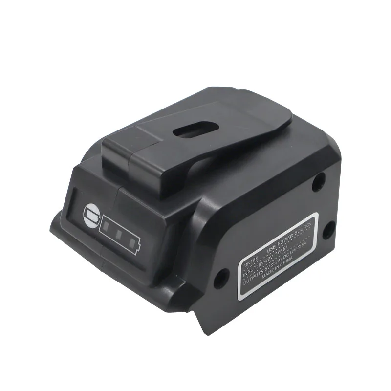 MK18B Adapter akumulatora litowo-jonowego do akumulatora litowo-jonowego Makita 18V BL1815G BL1813G PC Ładowarka USB do telefonu komórkowego Złącze