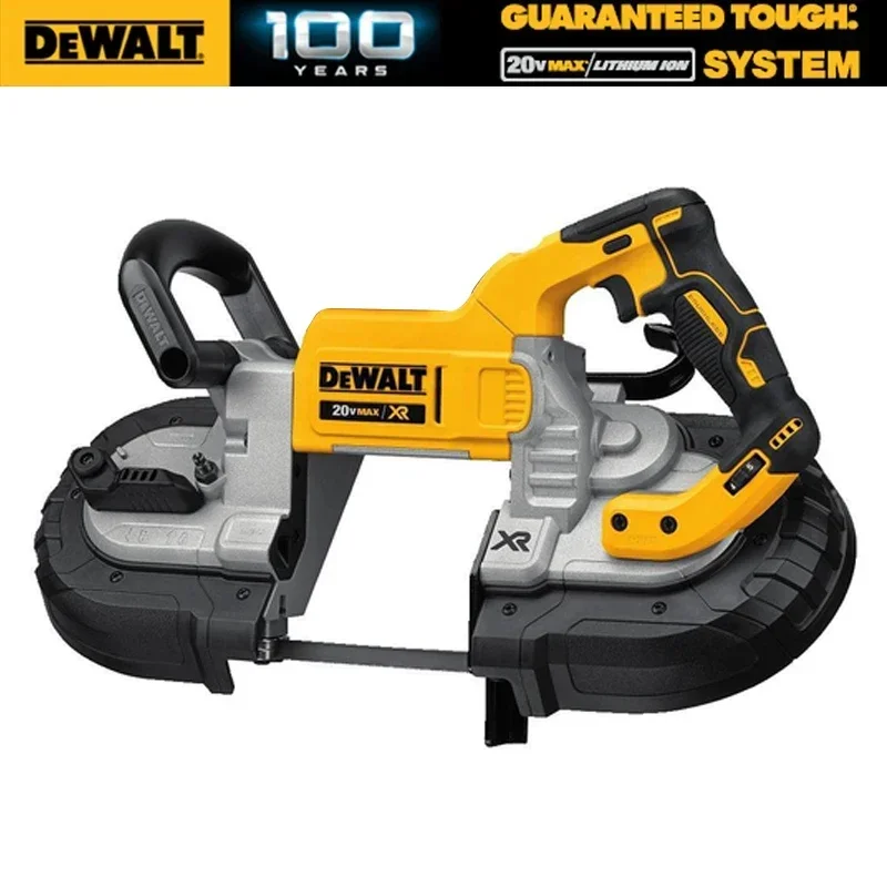 

DEWALT DCS374 бесщеточная ленточная пила с глубокой режущей способностью, встроенная портативная беспроводная металлическая электрическая пила, электроинструменты DCS374B