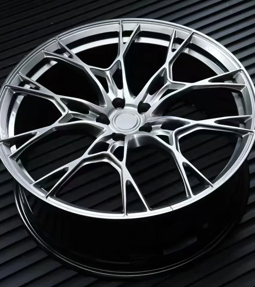 Factory Hot Sale Forged 5x120 5X114.3 5x130 18 19 20 21 Inch Car Rims Alloy Wheel for Car 911 C8 corvette E46 A5 A6 view 3