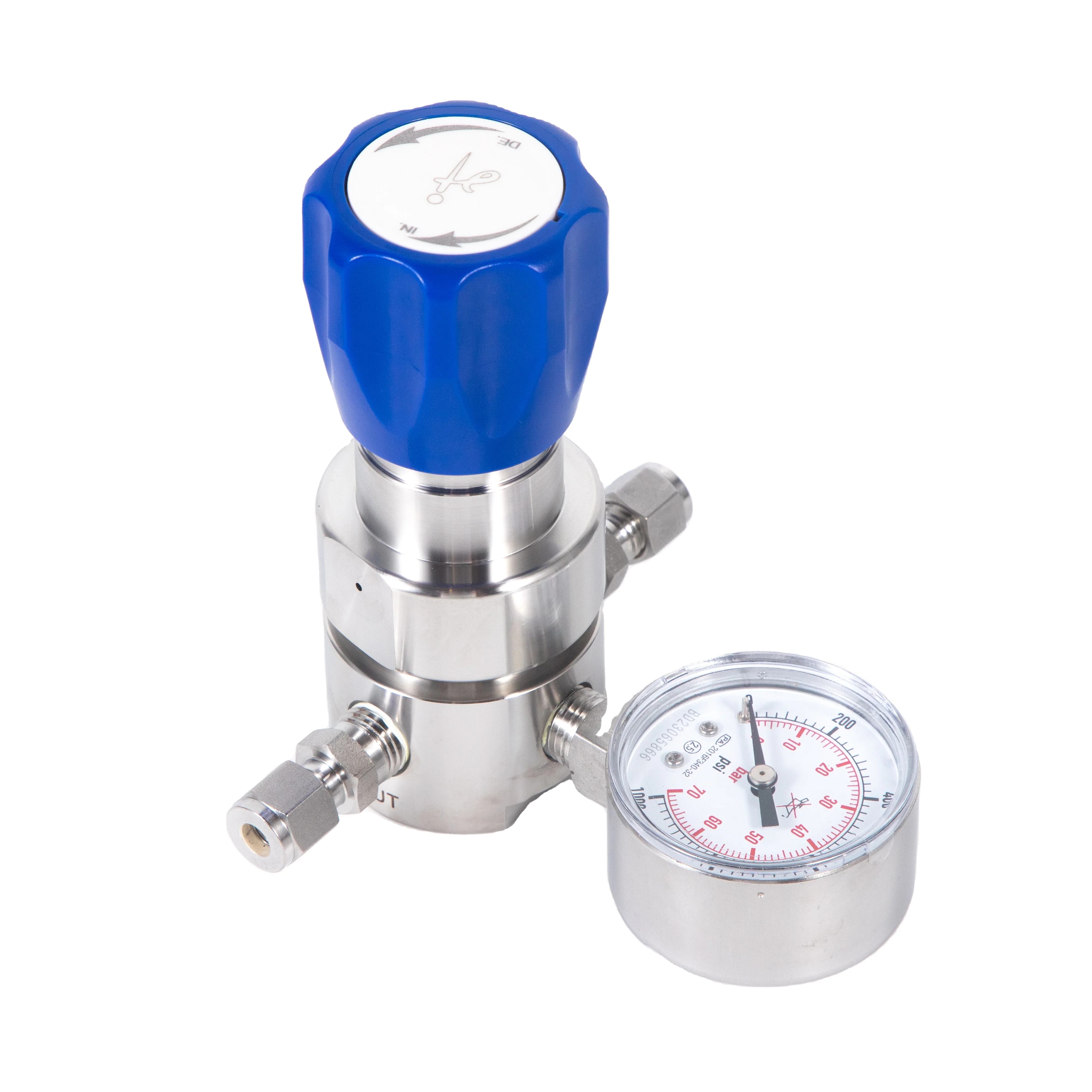 

SS316 Pressure Reducing Regulators Low Pressure Natural Gas Regulator