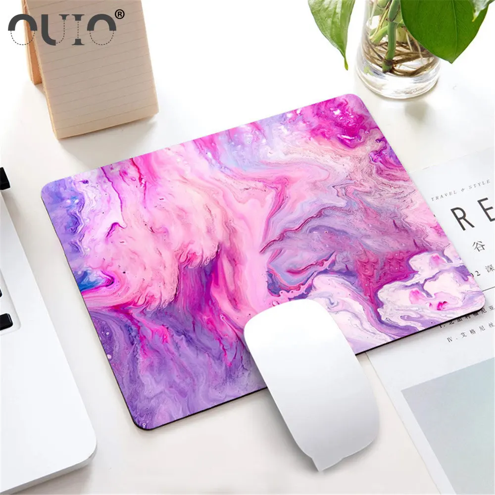 Fashion Nordic Style Mousepad for Laptop Marbling Computer Desk Mat Mouse Pad Wrist Rests Table Mat Office Desk Accessories25X29