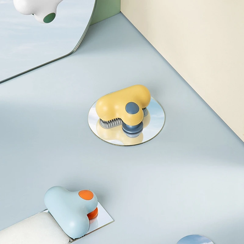 New Artifact Small T Mirror Repeatedly Wiper Tool Cleaner Wipe Glass Absorbent Tpr Glass Cleaner Home Cleaning Products