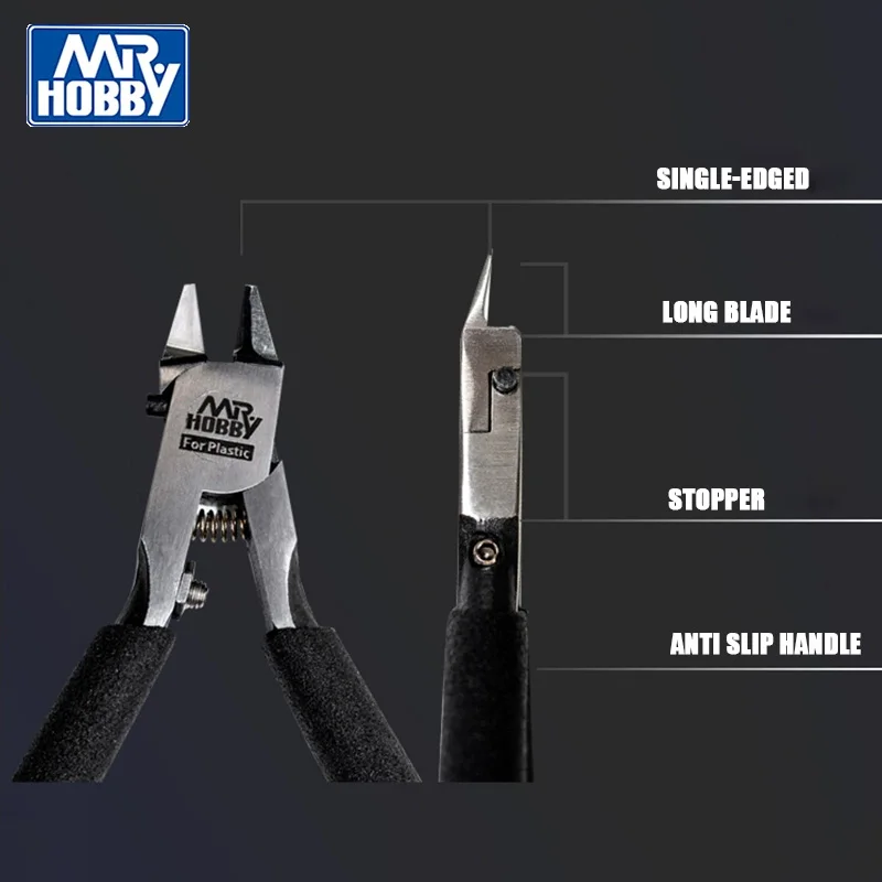 Mr.HOBBY MT106 pinze diagonali a bordo singolo tronchesi da taglio GUNZE Mr.TOOLS tronchesi in plastica pinze modello taglierina laterale strumenti