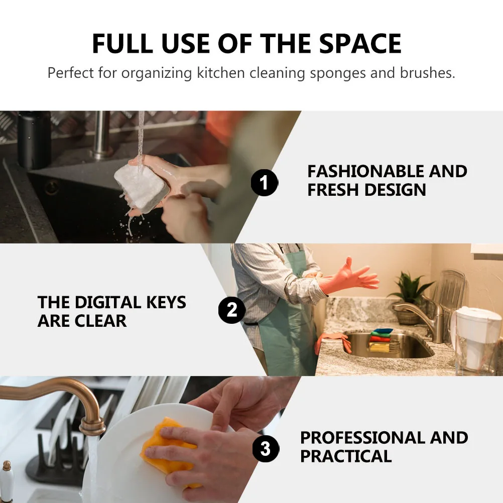 1Pcs Stretchable Drain Basket Kitchen Sink Rack Multipurpose Storage Rack Sponge Holder Efficient Organizer Kitchen Waste Basket