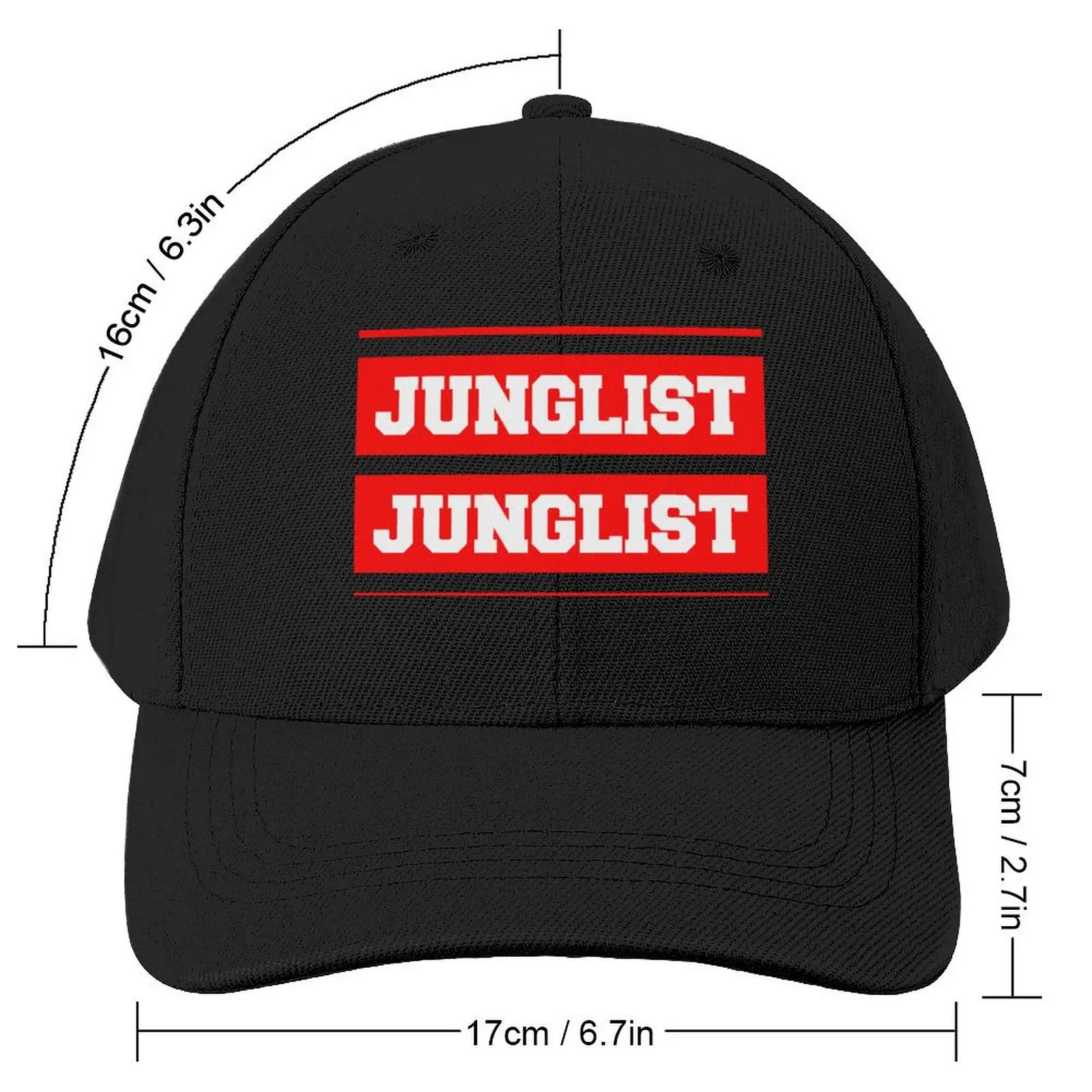 Junglist Drum and Bass Pack Baseball Cap Hat Man Luxury Wild Ball Hat Beach Bag Sunhat Elegant Women's Hats Men's