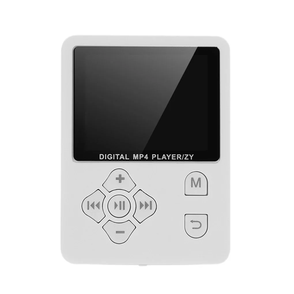 MP3 Player 3 5mm Earphone Port MP4 Player Button Control FM Radio Audio Recording Music Playing Device