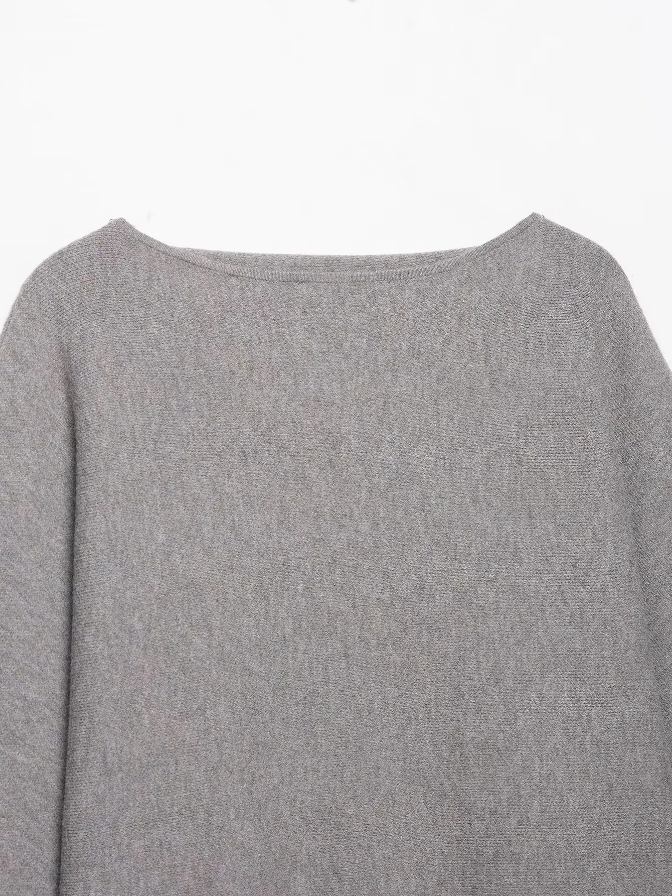 HH Gonna lavorata a maglia moda donna adatta asimmetria colletto ribaltabile maniche lunghe pullover maglione + gonna longuette autunnale in vita elastica