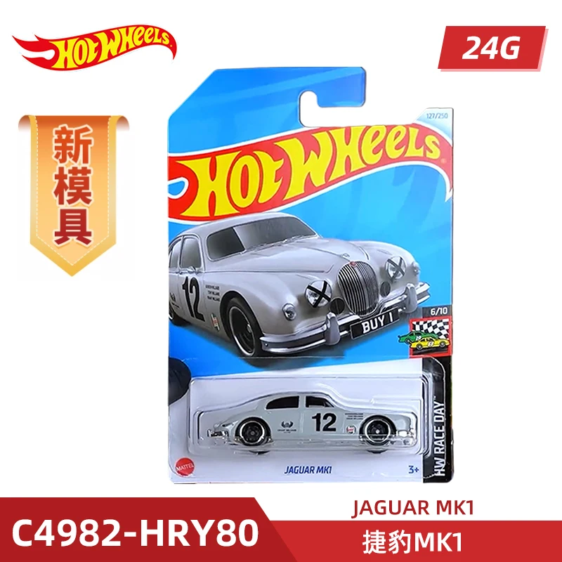 Original Mattel Hot Wheels Car Toys 1/64 Diecast C4982 2024G Volkswagen T2 Pickup Hirohata Merc Vehicle Model Toy for Boys Gift