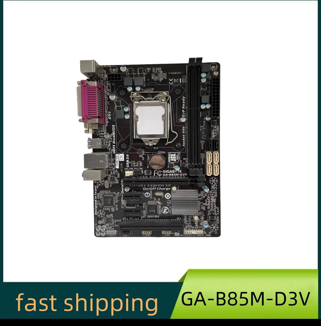 GIGABYTE GA-B85M-D3V PLUS SOCKET 1150 GAMING MOTHERBOARD