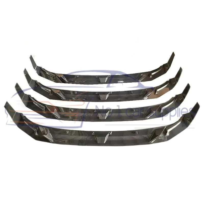 High Performance Real Carbon Fiber Universal Body Kit Front Bumper Spoiler Lip For G07 X7 Zwz Style