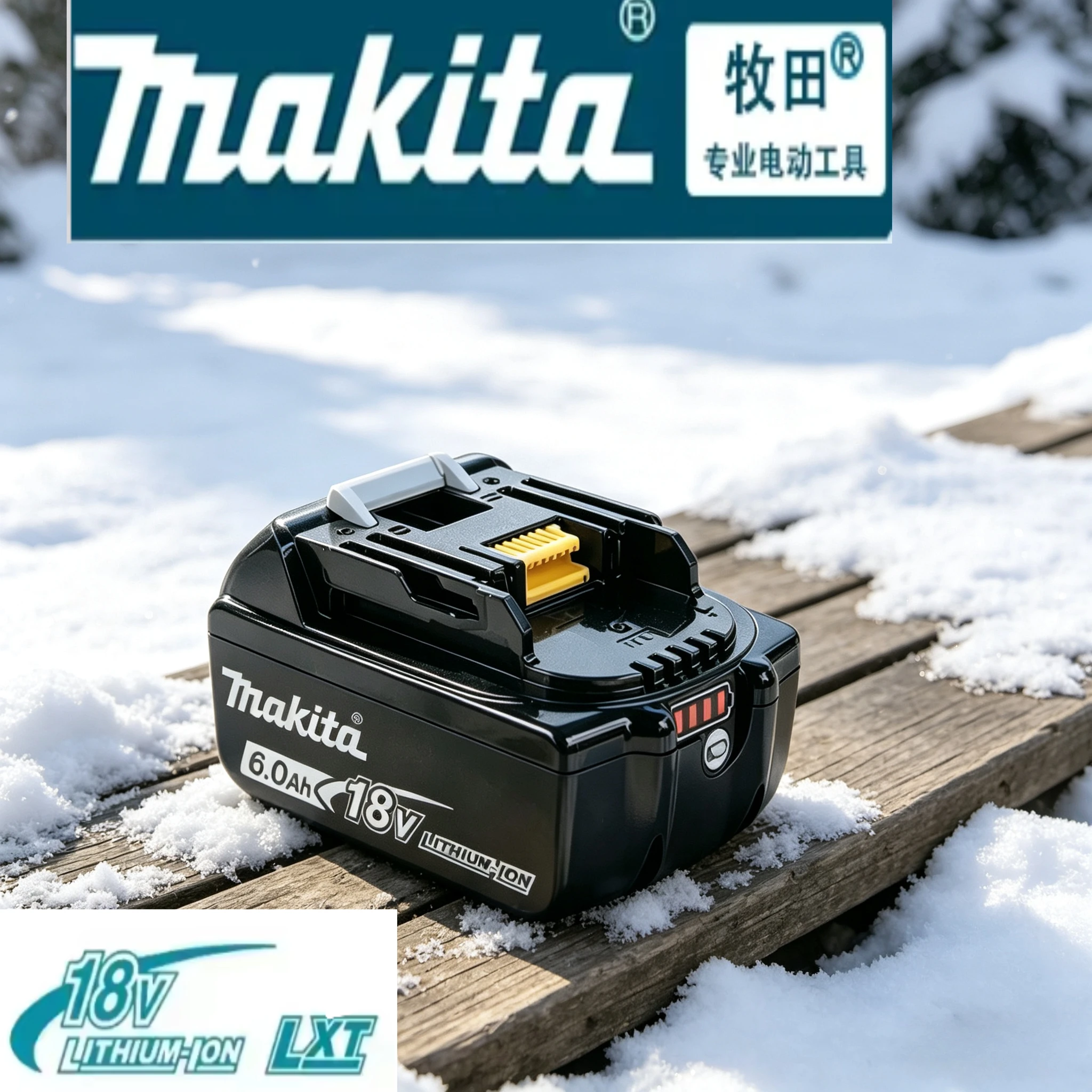 

original makita18V battery 5.0Ah 6.0Ah electric equipment rechargeable battery BL1850B BL1860B power tool battery18V charger