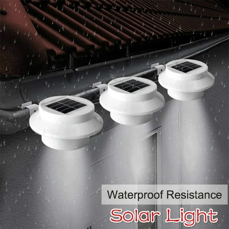 

1PC LED Solar Light Outdoor Farm Waterproof Sink Wall Pathway Lamp for Driveways Garden Fence Decoration Lighting 2024