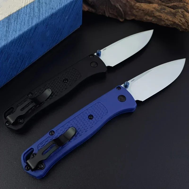 BM 535 Pocket Folding Knife 440C Blade Nylon Fiber Handle EDC Outdoor Camping Hunting Multitool Utility Hiking Survival Knives