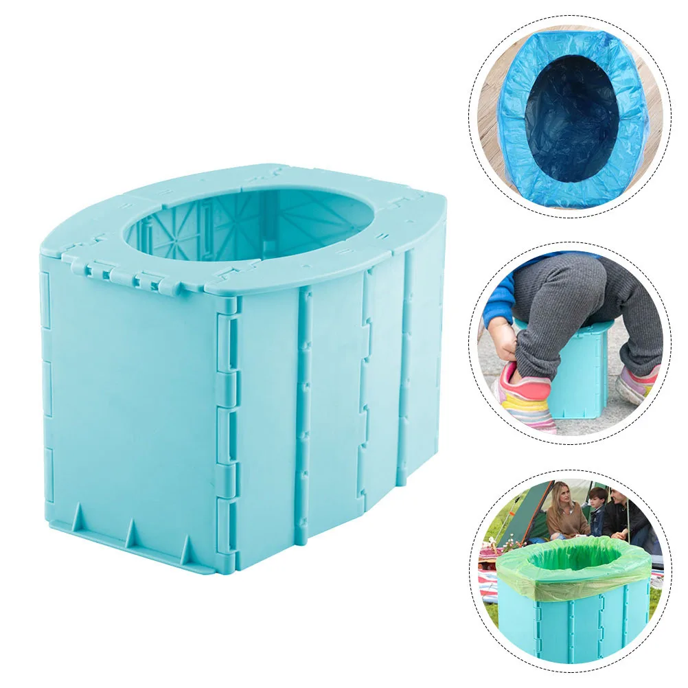 

1 шт. детский складной туалет портативный дорожный складной горшок-тренажер автомобильный туалет складной туалет для младенцев на открытом воздухе