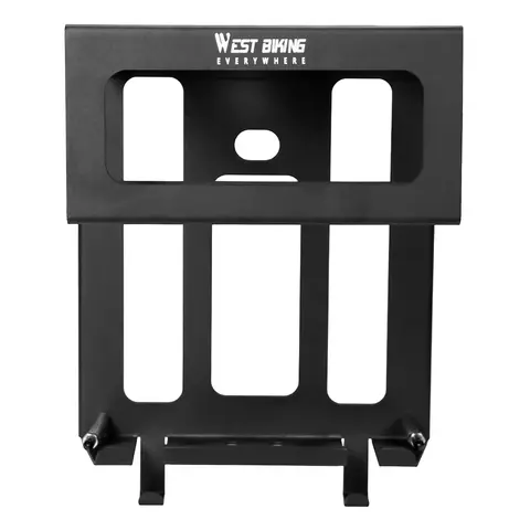 Bike Wall Mount Rack with Shelf and Hooks Space Saving Horizontal Bicycle Rack Can Hold Up To 55 Lbs for Garage Or Indoor Use