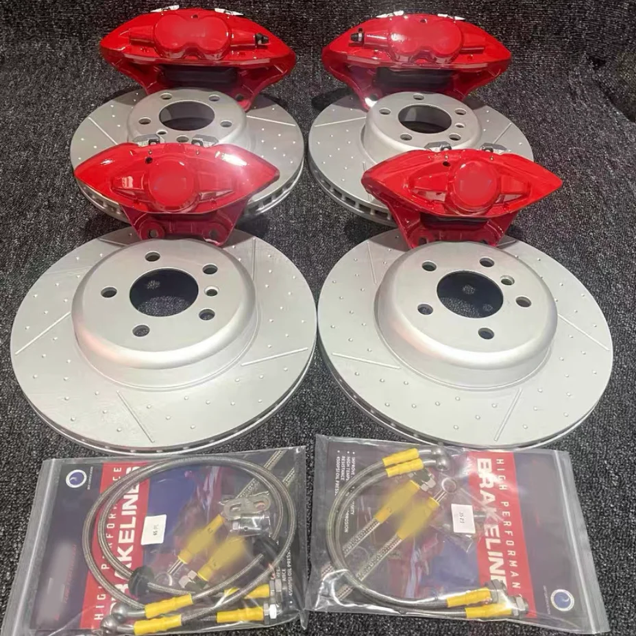 26 Style Customised High Performance Front Big Braking Kit 6 Pot Racing Caliper with 380MM 405MM Disc Kit