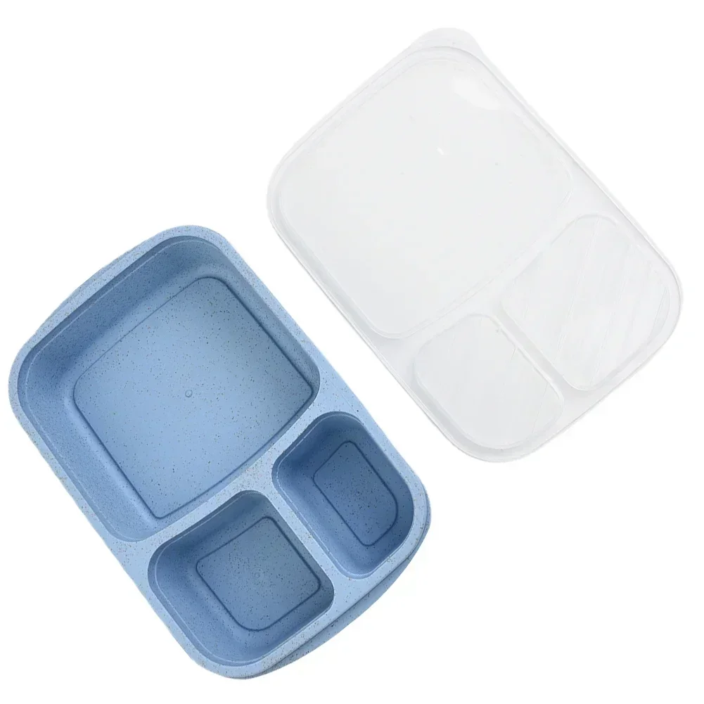 Separate Lunch Box Portable Bento Box Lunchbox Leakproof Food Container Microwave Oven Dinnerware For Students