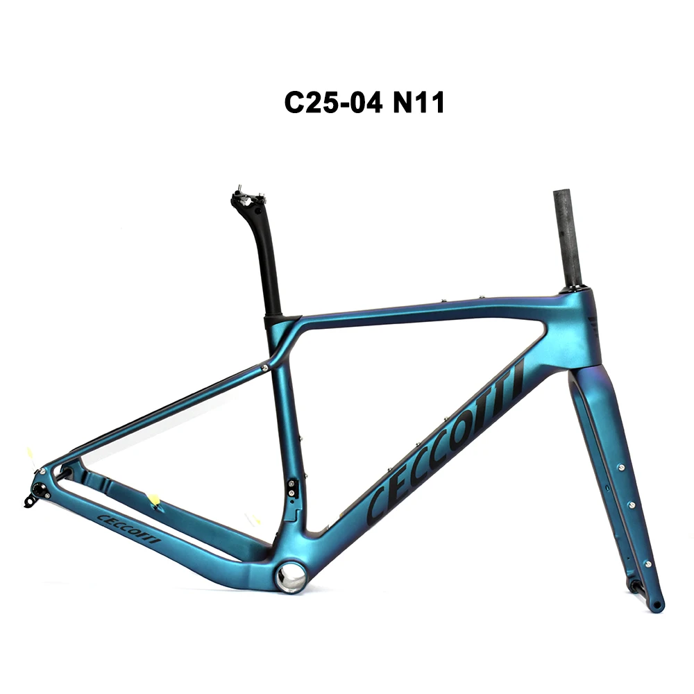 Gravel Frame,Full Internal Wiring Bicycle,T47 Bottom Bracket,Full Carbon Frame,Customized Color Painted