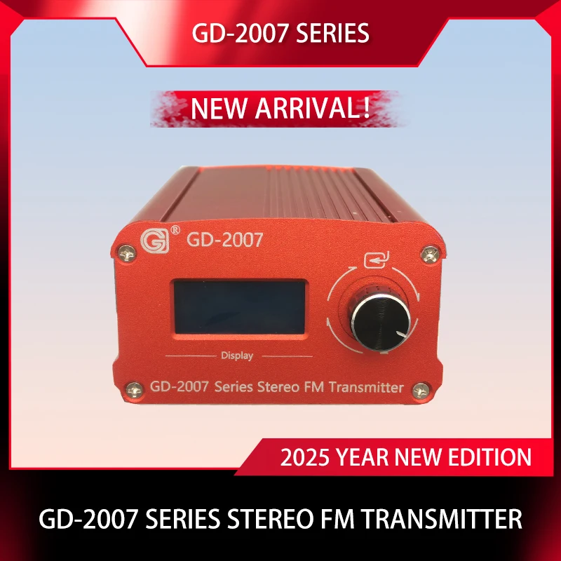 GD-2007 5W FM Transmitter High Performance Continuous Output TNC