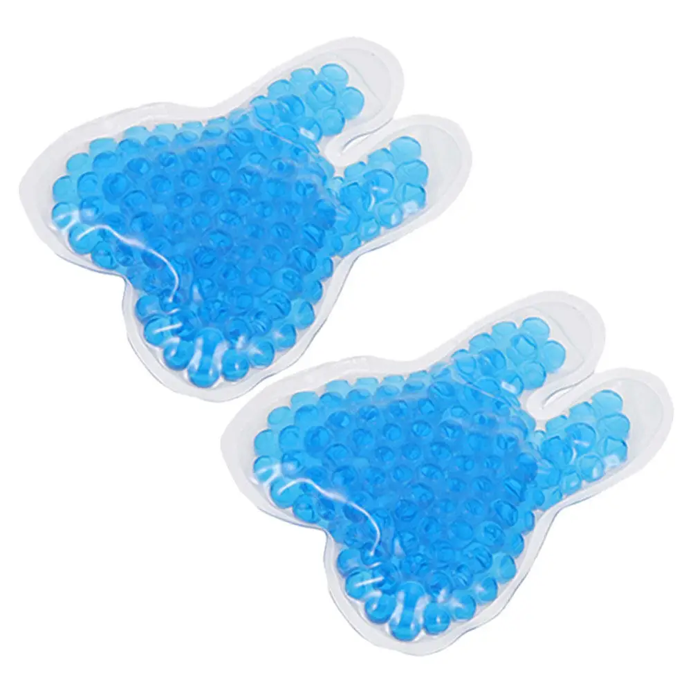 2pcs Tooth-Shaped Reusable Hot Cold Ice Pack for Toothache, Neck & Body Pain Relief