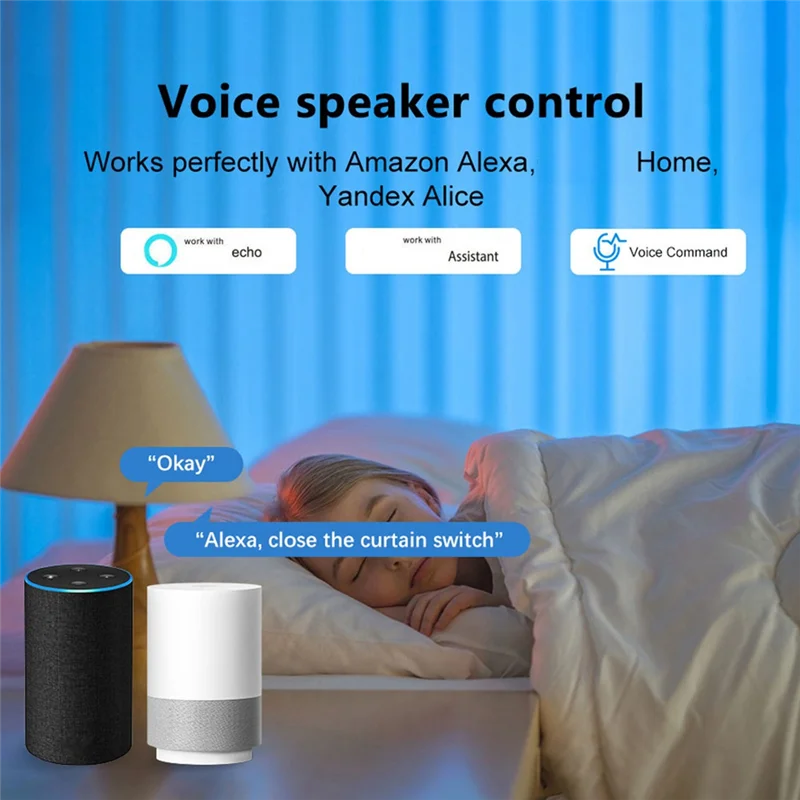A70P Tuya Vorhang Modul Smart Mini Vorhang Schalter Modul Smart Home Unterstützung Voice Control WIFI