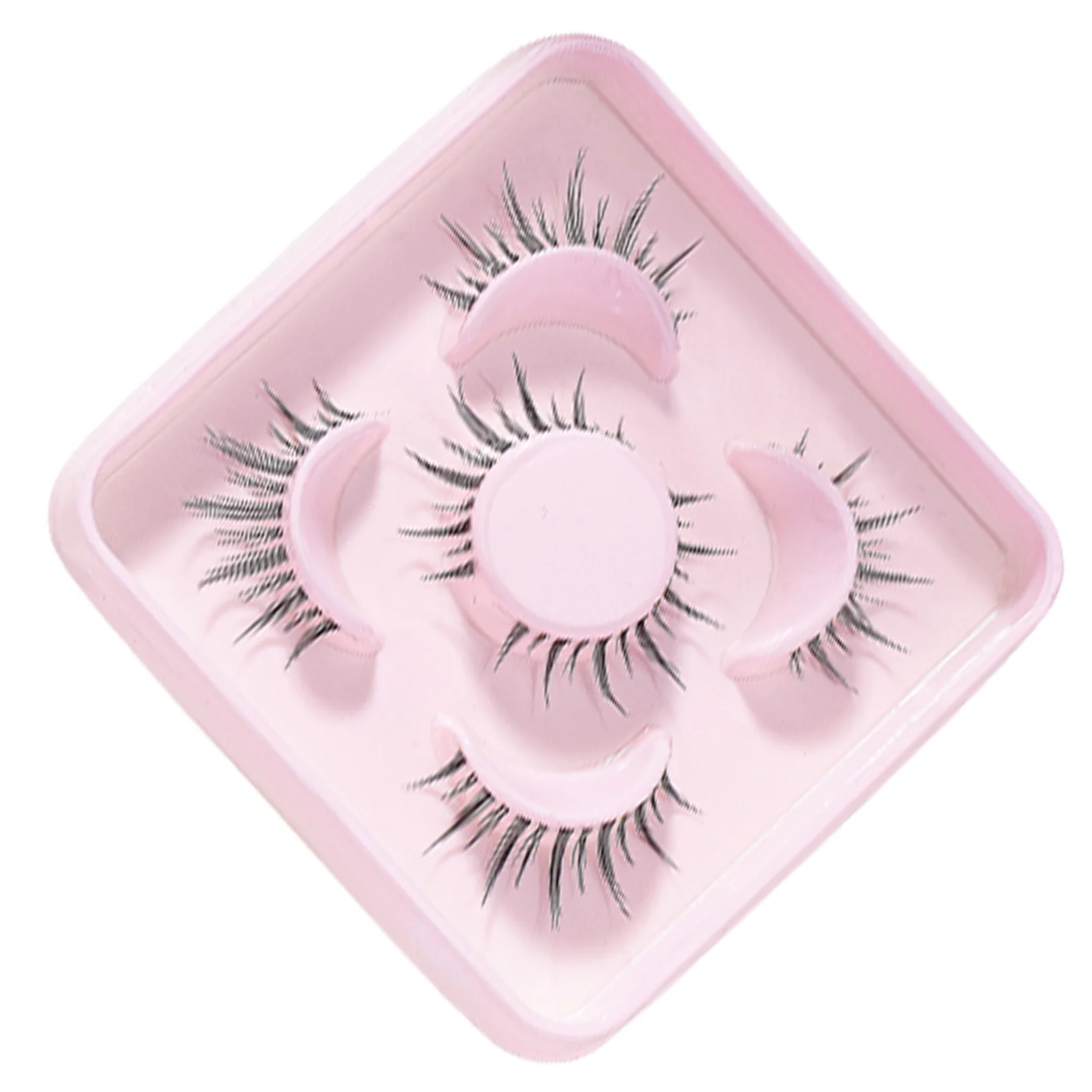 小さな悪魔のようなつけまつげ,完全なストリップ,粘着性,長い,劇的な,厚い,柔らかい,軽い,3ペア