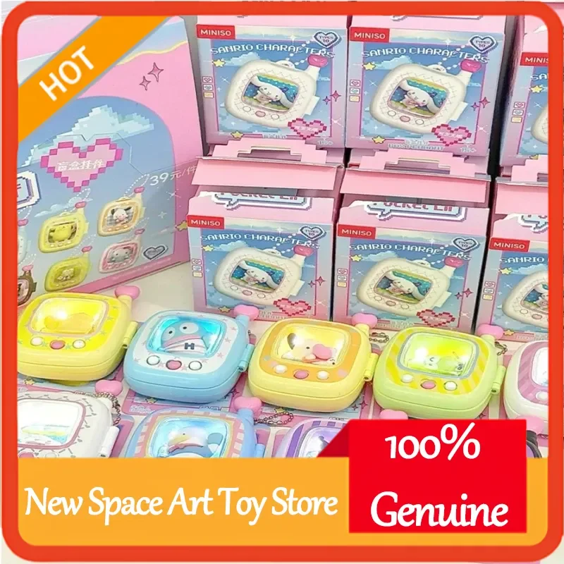 

Sanrio Pocket Elf Hellokitty Melody аниме фигурка слепая коробка кулон серии Коллекционная игрушка для украшения индивидуальный подарок