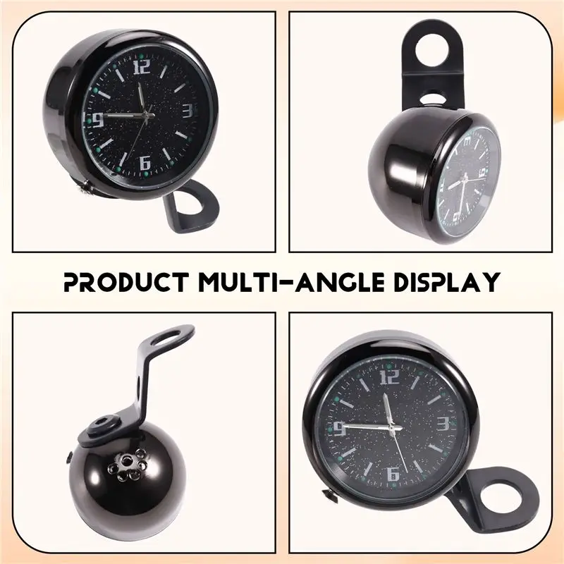 ASMA-Motorcycle Handlebar Clock Watch For Motorbikes For Bikes Motorcycle Accessories