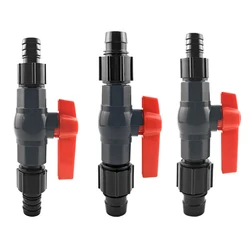 12/16mm Aquarium Filter Water Valve Hose Flow Control Double Tap Quick Release Connector Fish Tank Filter Replace Accessories