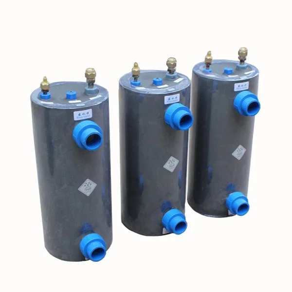 Hot Sale Titanium Chiller Coil Heat Exchanger Refrigerant To Water Evaporator For Seafood Market