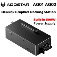 AOOSTAR  AG02 OCulink/USB4 gráfica 3*8pin incorporado 800W fuente de alimentación juego PCIex16 extensión espacio abierto